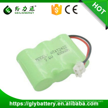 Cordless phone Batteries Pack 2/3AA 3.6V 400mah